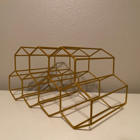Gold Wine Rack - Picture 2 of 4
